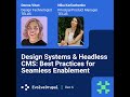 EvolveDrupal Toronto 2024: Nika Karliuchenko & Donna Vitan - Design Systems & Headless CMS