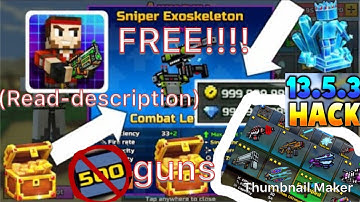 (Ios/android) Hacked Pixel Gun 3D account (giveaway) (Read description)
