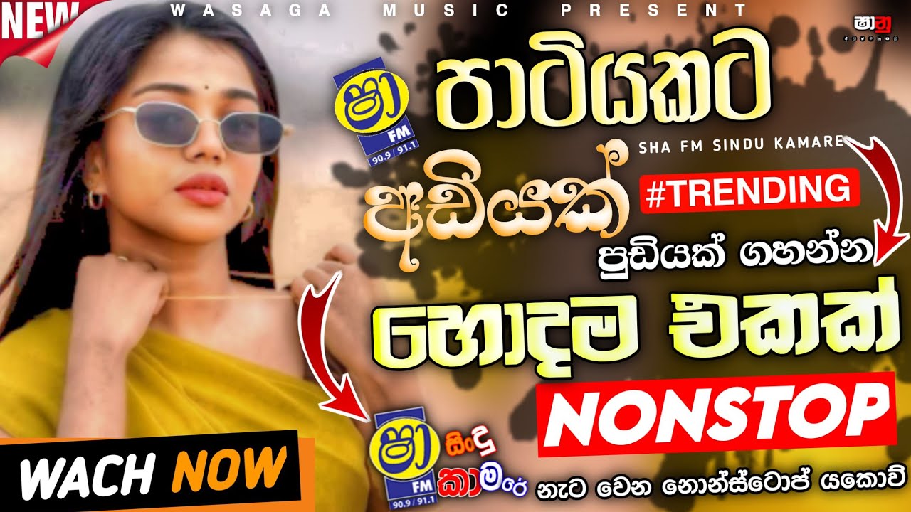 2026 Party Nonstop Sinhala|Sha Sindu Kamare New Trending Nonstop|Sinhala Best Nonstop|Wasaga_music