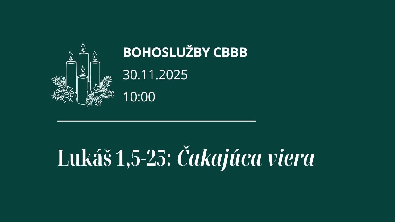 Lk 1,5–25: Čakajúca viera