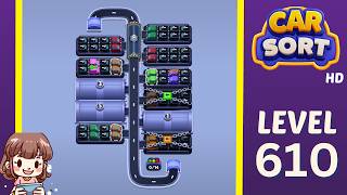 Car Sort Level 610 Solution Walkthrough