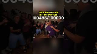 Jason plays ETA for hitting 100k subs again #shorts