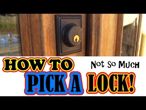 How to Pick a Lock Not so Much