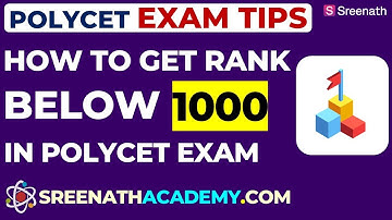 How to Achieve a Rank Below 1000 in Polycet