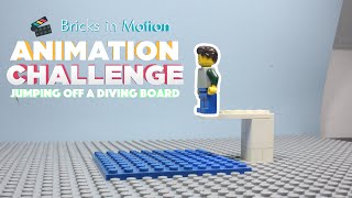 Jumping off a Diving Board | Animation Challenge