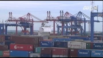 VTC14_Khắc phục tình trạng ùn tắc container tại cảng Cát Lái TP HCM