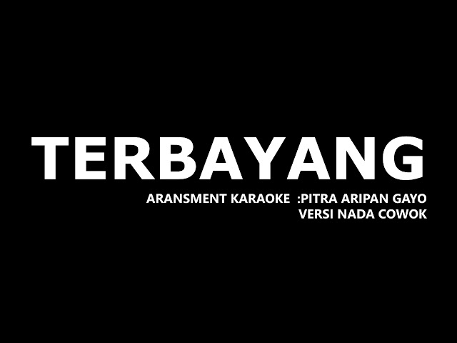 TERBAYANG  VERS COWOK (KARAOKE) LAGU GAYO TERBARU 2019 class=