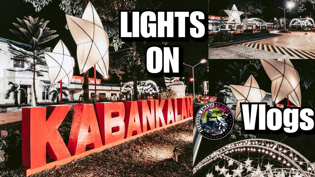 Plaza Christmas Lights On Kabankalan City Philippines YouTube