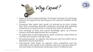 Famous Module 1: Introduction to the Programme Overall Coverage and Assessing Export Readiness Net Worth