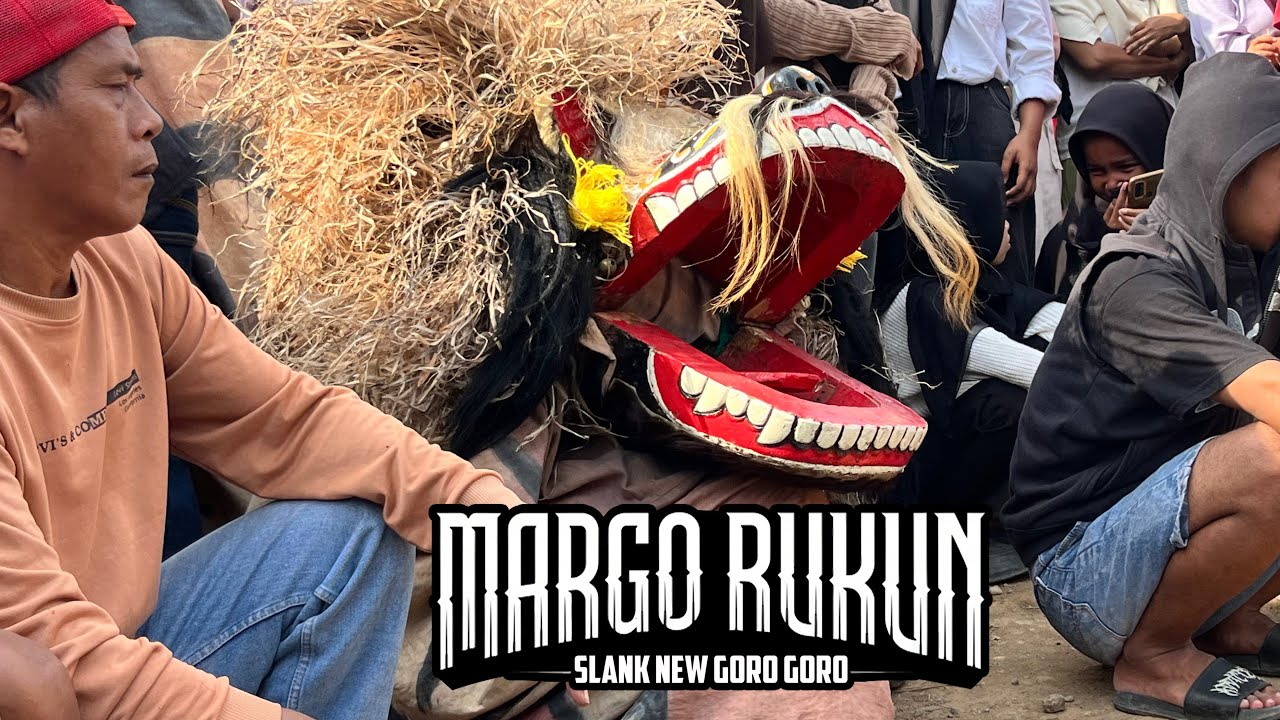 KESURUPAN DISEMBUHKAN PENONTON‼️ BARONGAN MARGO RUKUN SLANK MEW GORO GORO LIVE TAMANAN TAMAN GEDE