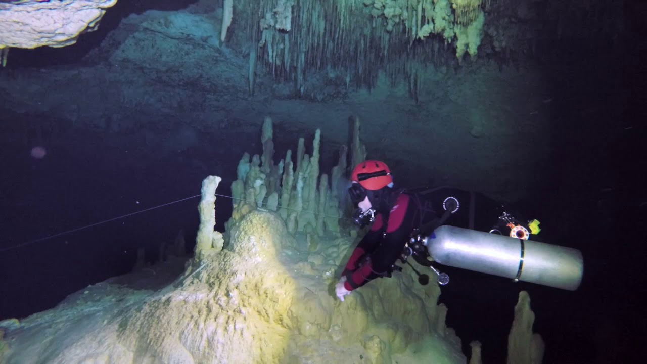 Diving Cenote Hatzutz Aktun, Tulum, Mexico - Oct 2018