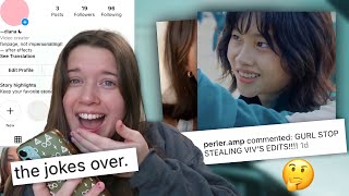 stealing my edits for a week! (undercover)