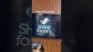 Best editing app on playstation 4/5              | share factory |  subscribe😌