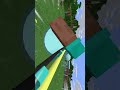 POV Roller Coaster Obstacle Course in Minecraft! 🤣 | Scooby Noob #shorts #minecraft #rollercoaster