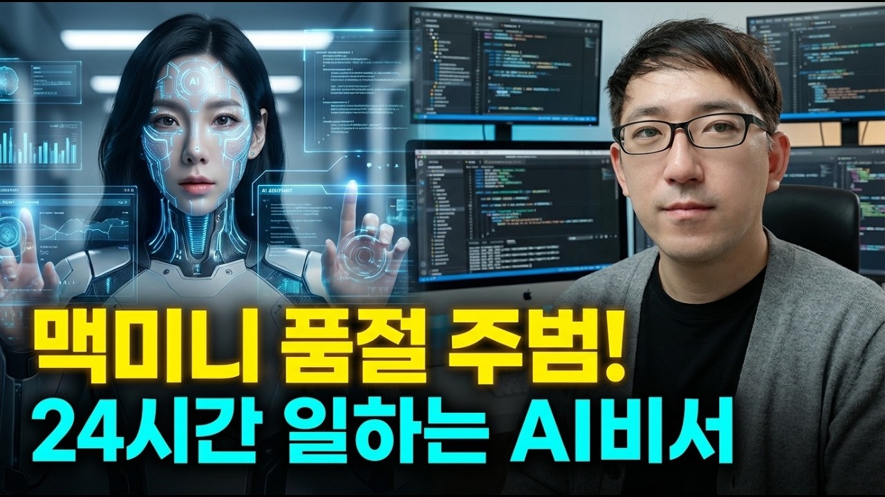 ⁣맥미니 품절 시킨 클로드봇! 설치부터 텔레그램 연동까지 전부 공개합니다 [AI비서]