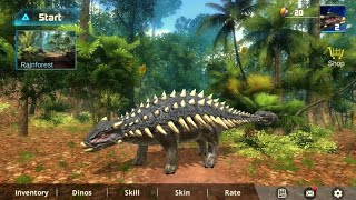 Ankylosaurus Dinosaur Simulator | Android Gameplay screenshot 4