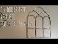 DIY Dollar Tree $2 Rustic Faux Cathedral Window