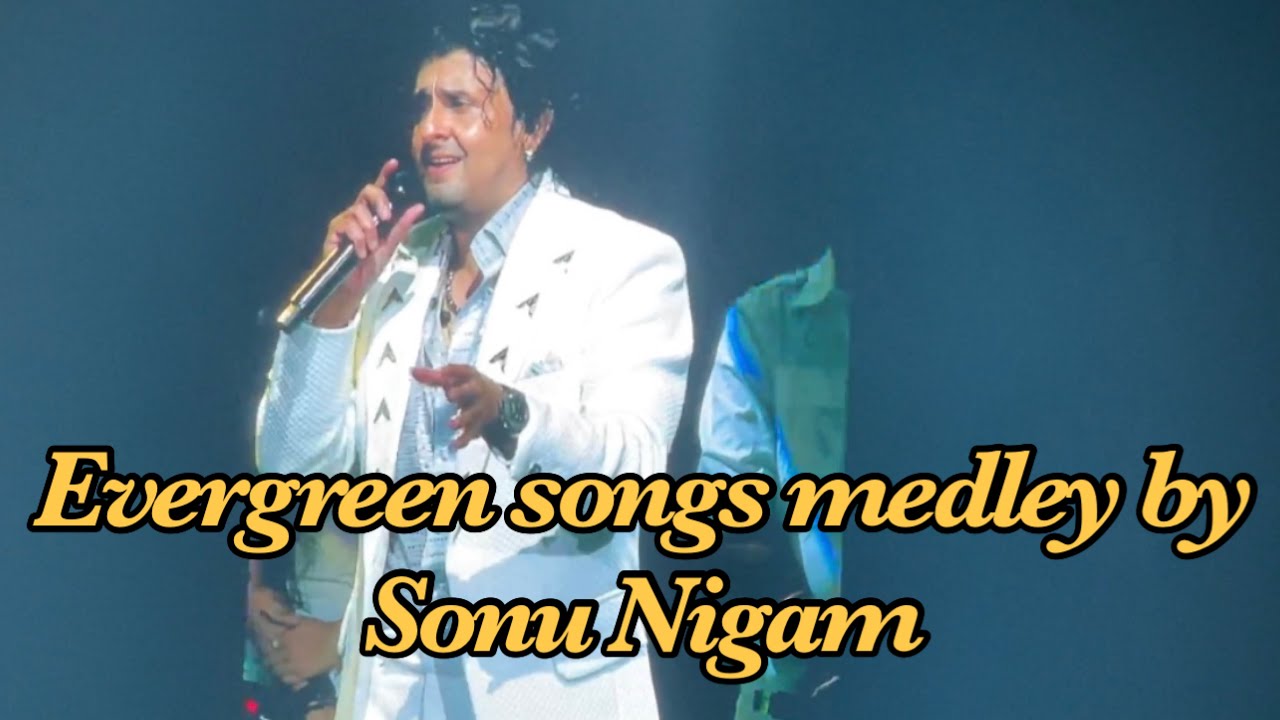 Sonu Nigam Medley in Dubai 2022 Coca Cola Arena Mohd Rafi Kishore Kumar #sonunigam #evergreenhits