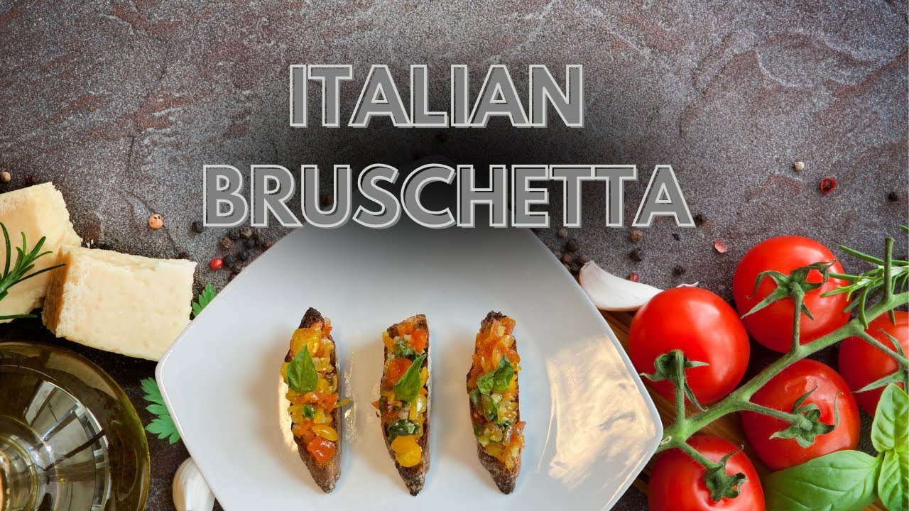 How to Make Perfect Italian Bruschetta: Traditional Recipe! - YouTube