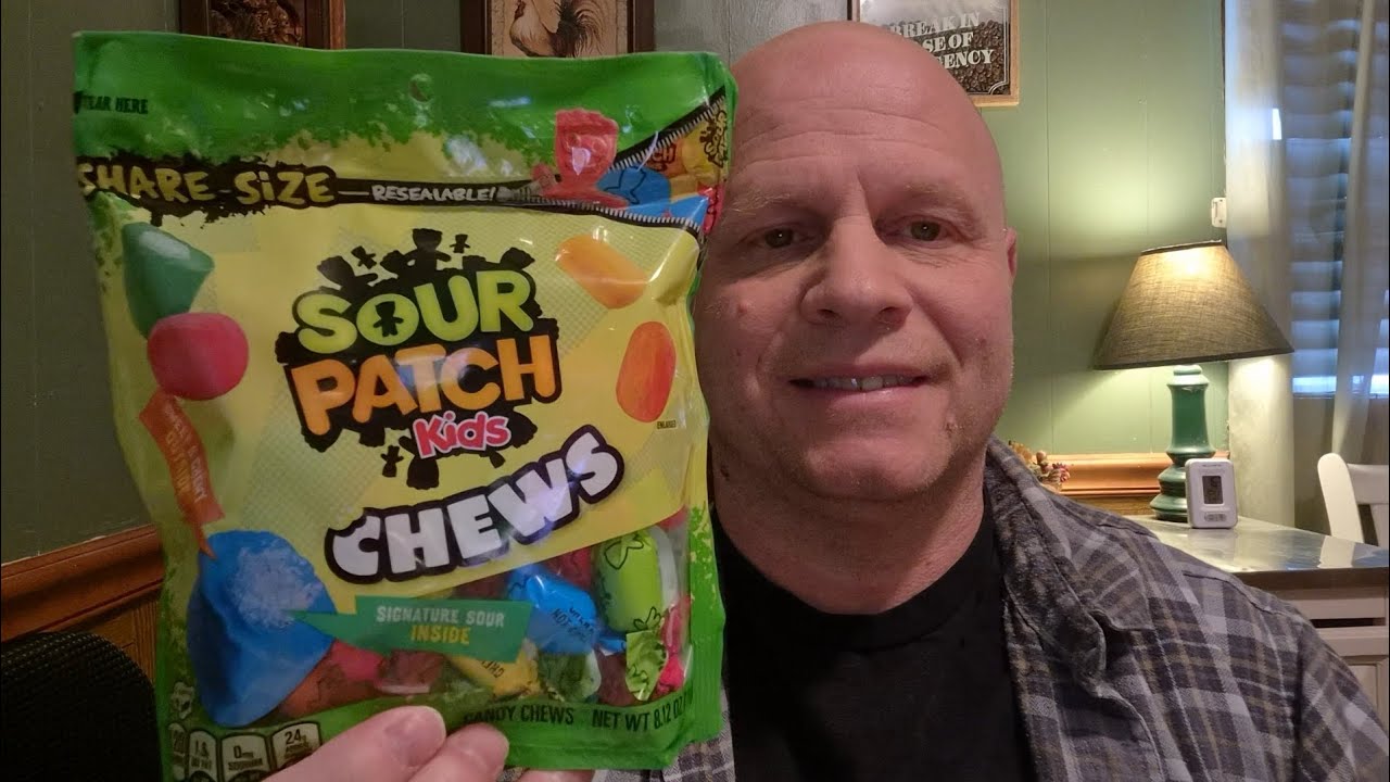 Обзор новых жевательных конфет Sour Patch Kids