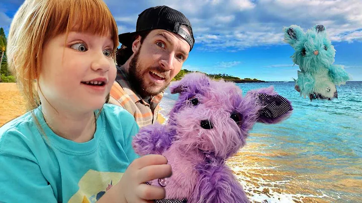 PET RESCUE on the BEACH!! Baby Mermaid Shell burie...