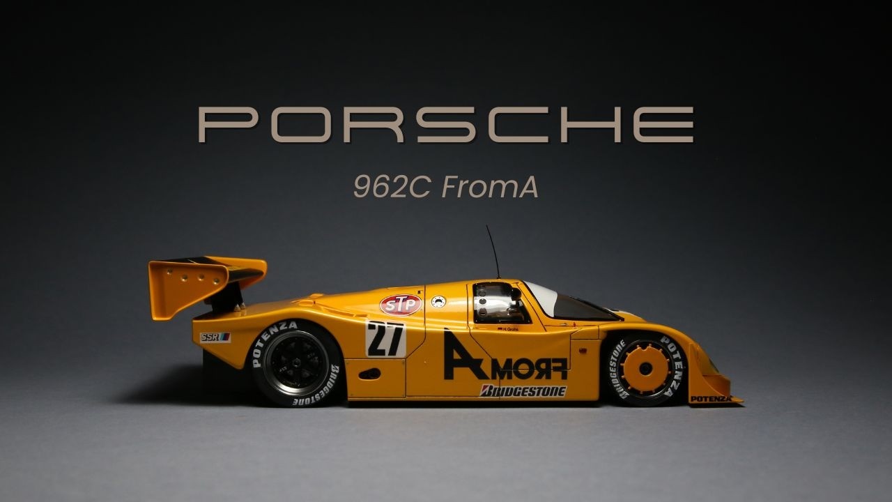 トミカ ポルシェ962C FROM A RACING 🏎️ PORSCHE 962C FromA | HASEGAWA 1:24 | FULL BUILD 🛠️ - YouTube