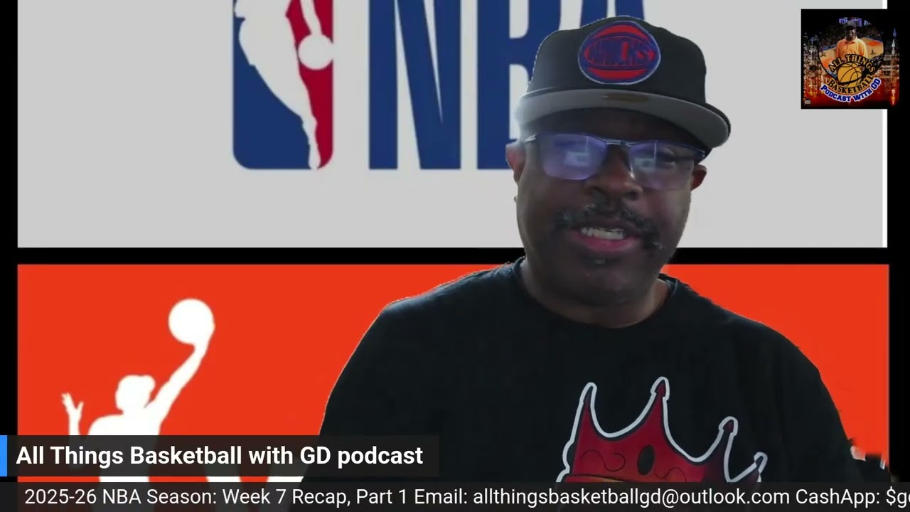 2025-26 NBA Season: Week 7 Recap, Part 1