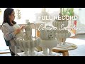 Full record of making ceramic sculptures new series transplant handbuilding coil building asmr