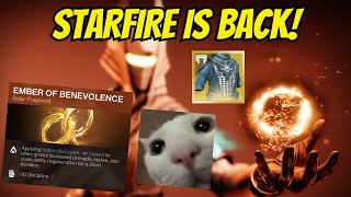 Starfire Is Still Really Good | Solar Warlock Starfire Build Destiny 2