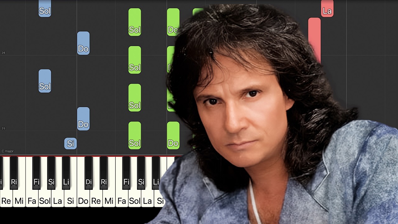 La Montaña - Roberto Carlos - Piano Tutorial