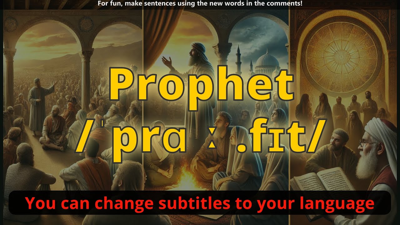 Prophet meaning with 5 examples YouTube