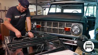 Rebuilding Early Bronco Window frames