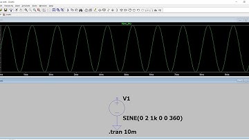 Sine Wave Source in LTSpice || Basic Sine Source Simulation 💻