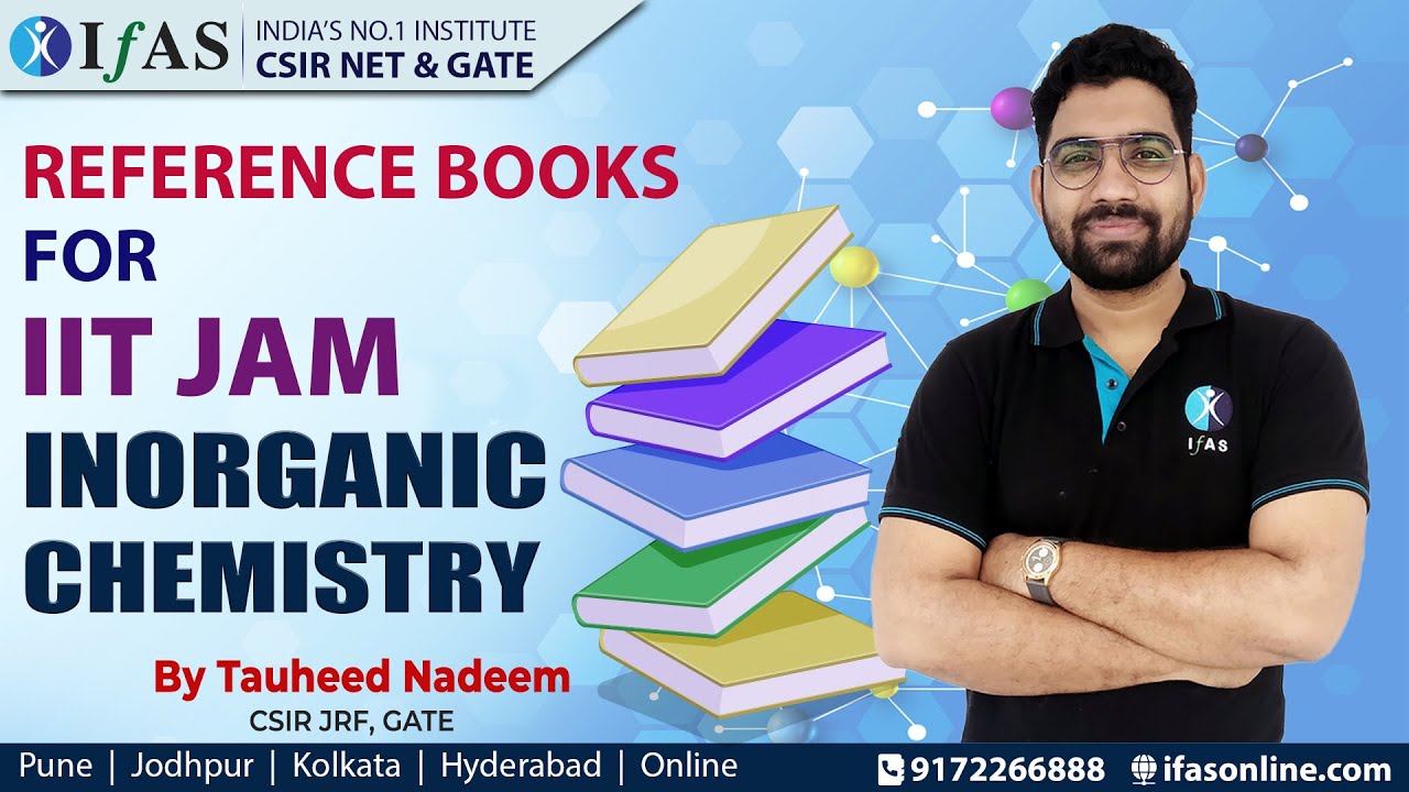 Inorganic Chemistry - REFERENCE Books | IIT JAM , JNU , TIFR , DU , BHU , MSc Entrance Examination