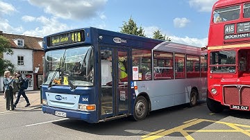 Dennis Dart SLF/Plaxton Pointer 2 MPD Metrobus 344 X344YGU Route 418 Special Service