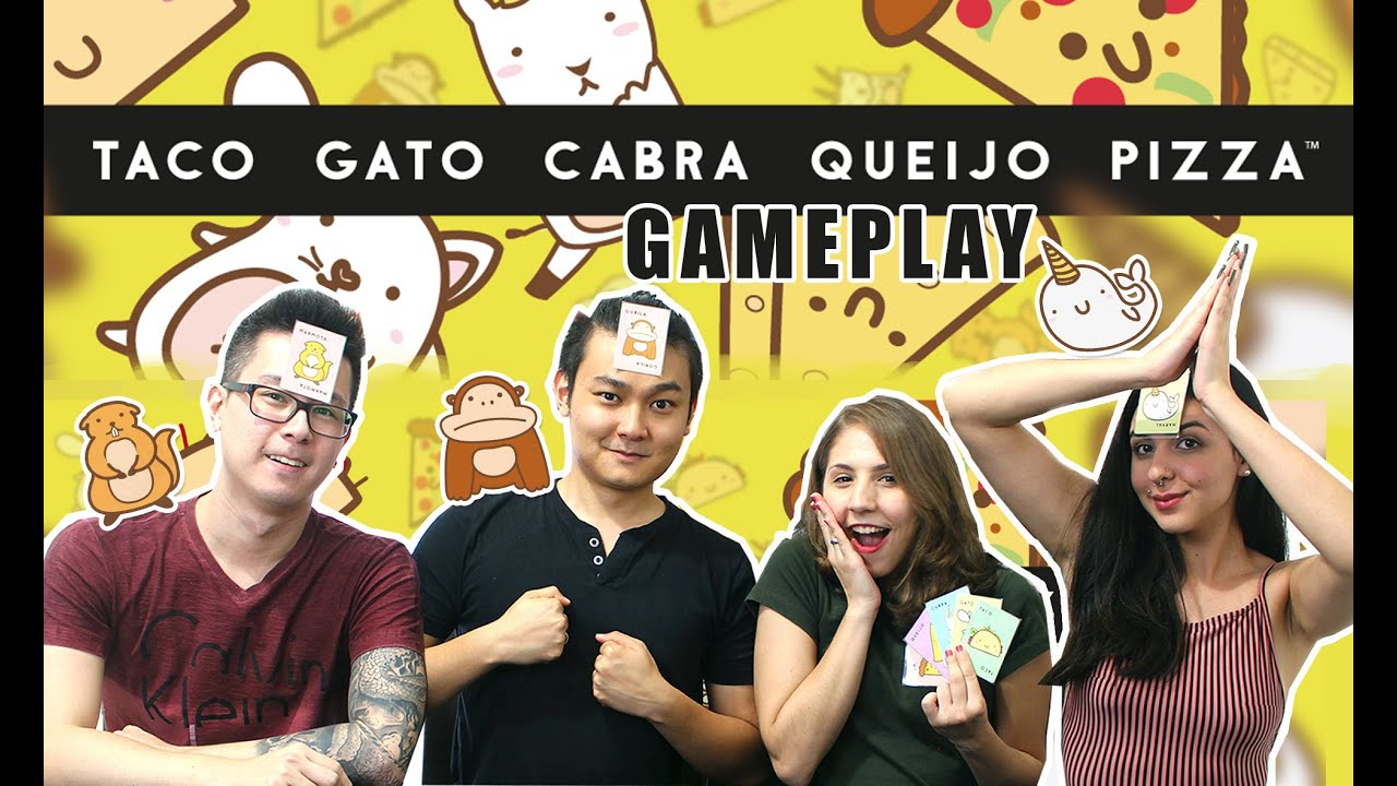 Jogo Taco Gato Cabra Queijo Pizza: Ao Contrário (Família Taco Gato)