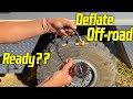 Beach driving - How to use Tire deflator system ► | Live and Give 4x4