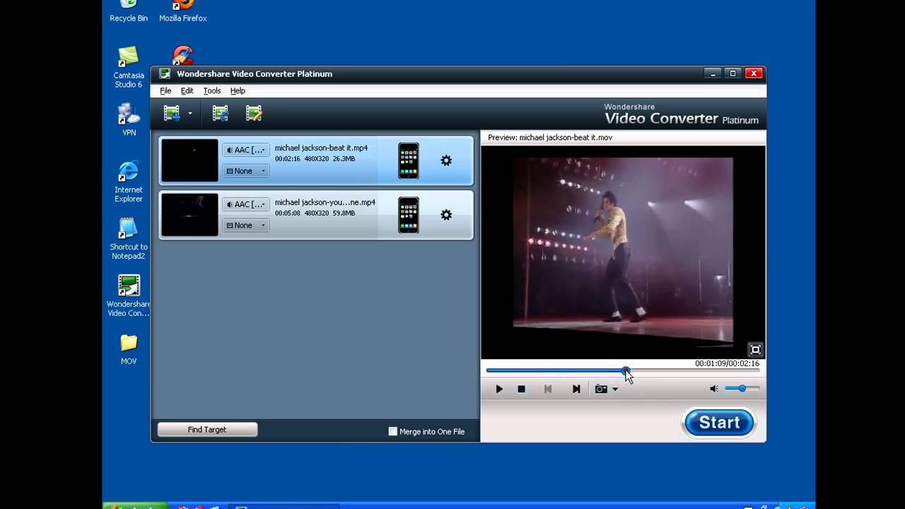 Convert MOV to AVI
