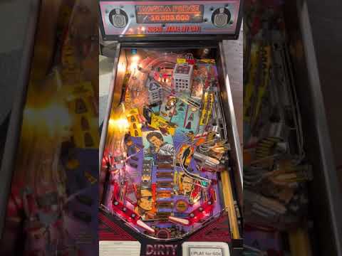 Pinball Williams Dirty Harry 1995 PlayGameTest 