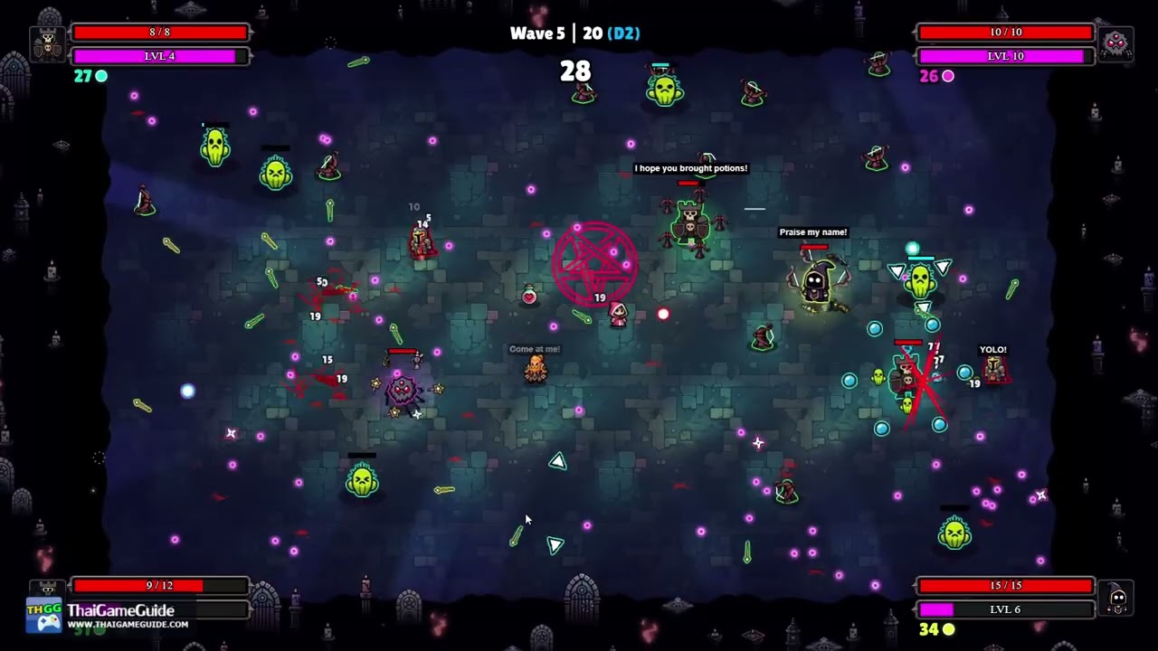 Новая игра для ПК! Нубы идут (совместная игра на экране для 4 игроков) | Уровень сложности 2, пол...