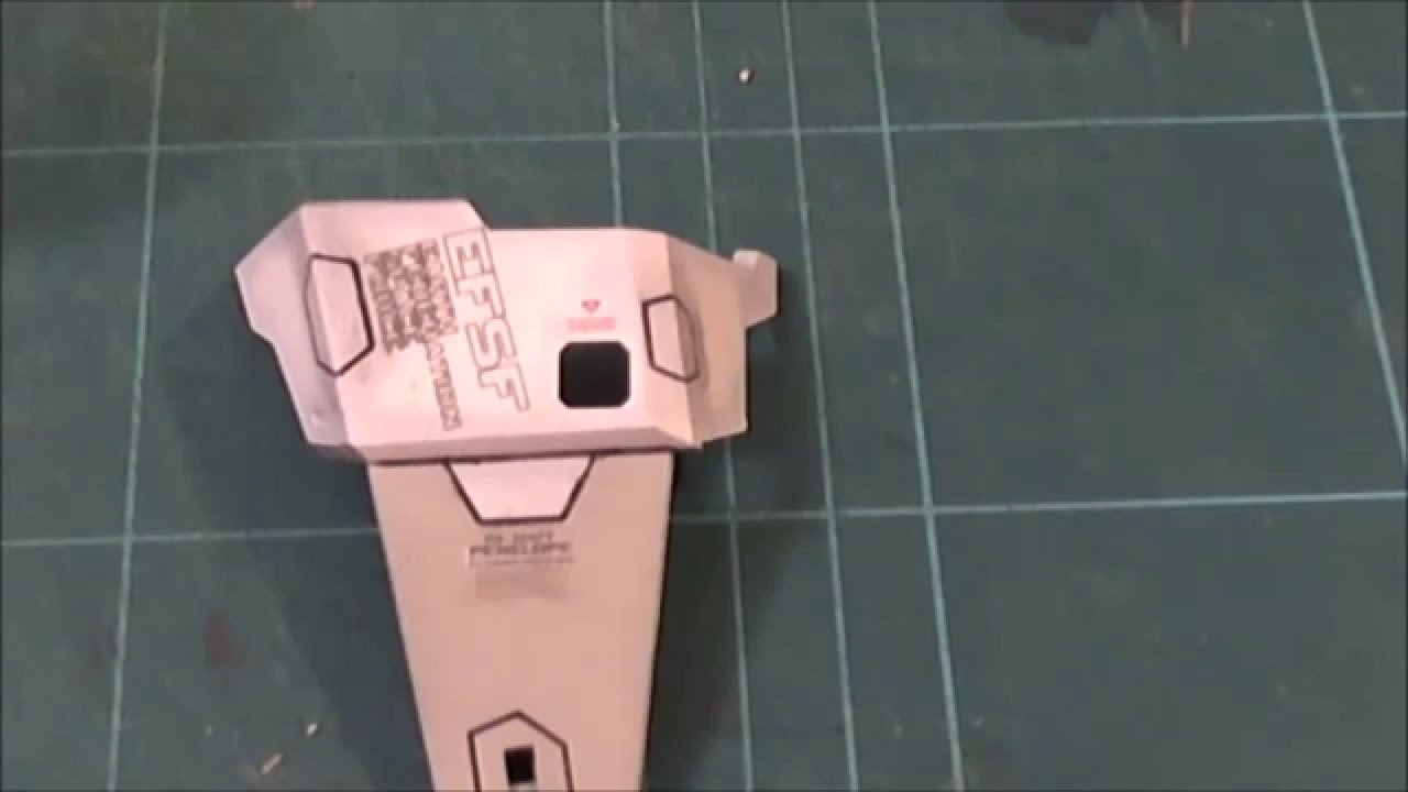 Gunpla tutorial start to finish: Model Comprehend RX104 FF Gundoom Part Eighteen