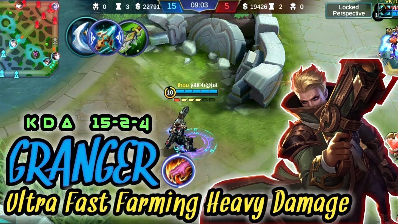 Granger The Killing Machine | Fast Farming With Critical Damage Build ...