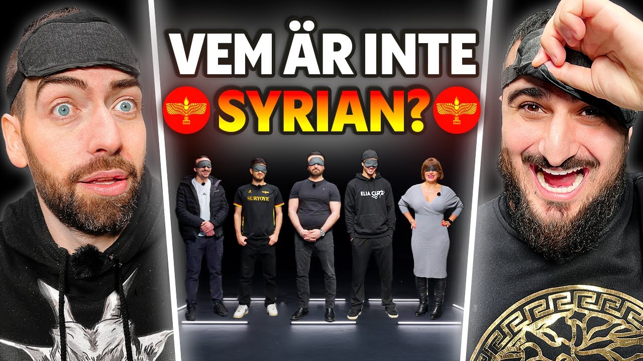 5 SYRIANER VS 3 HEMLIGA BEDRAGARE - THANOS FOTAS