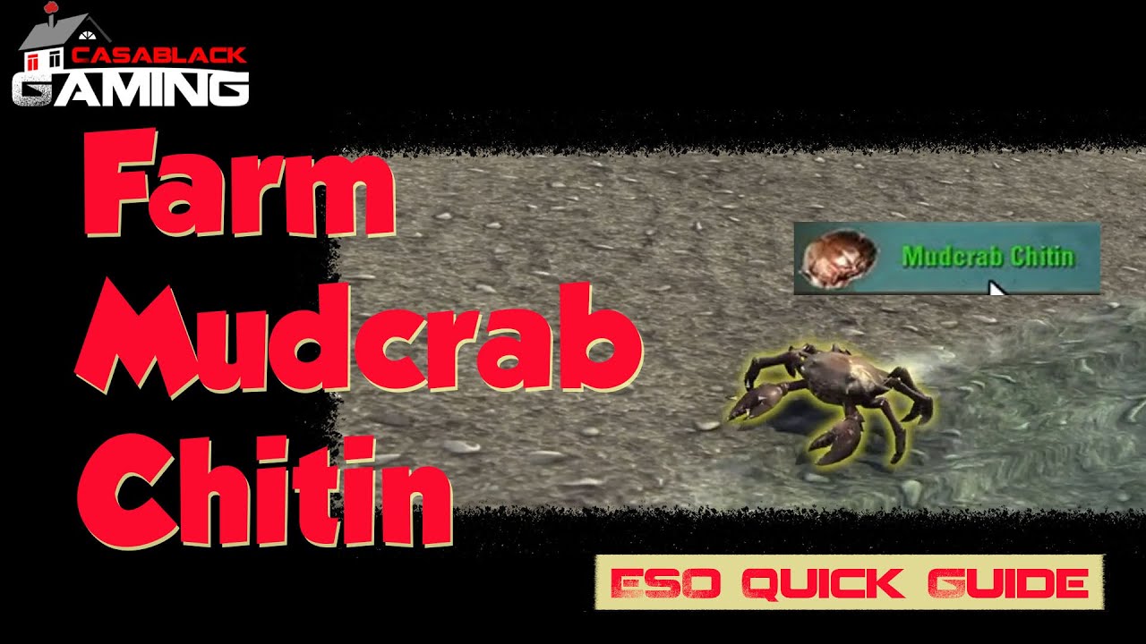 ESO Mudcrab Chitin Farming Chitinous Foes Endeavor Locations Quick