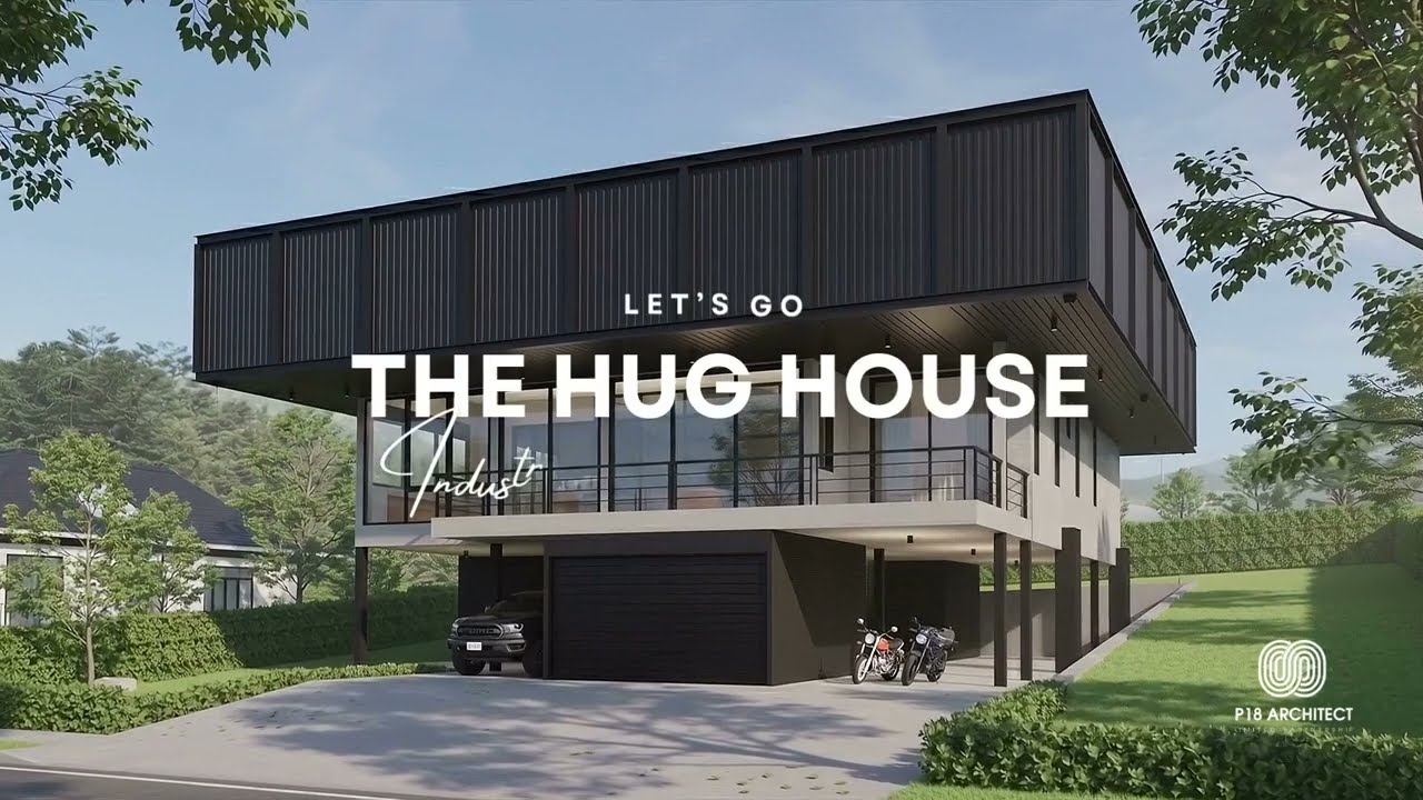 THE HUG HOUSE | A Industrail Courtyard House Designed Around Everyday Living | P18 ARCHITECT