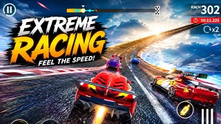🚗 300 KM/H Speed Challenge 😱 Impossible Mega Ramp Race | Fast Racing Game | Extreme Car Racing 2026 screenshot 1