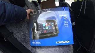 Купил эхолот Lowrance elite fs 9. Мечта сбылась!