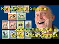 Sorting and Collecting South African Stamps