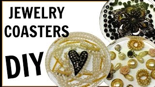 Resin Jewelry Coasters | DIY Project | Another Coaster Friday | Craft Klatch | How To