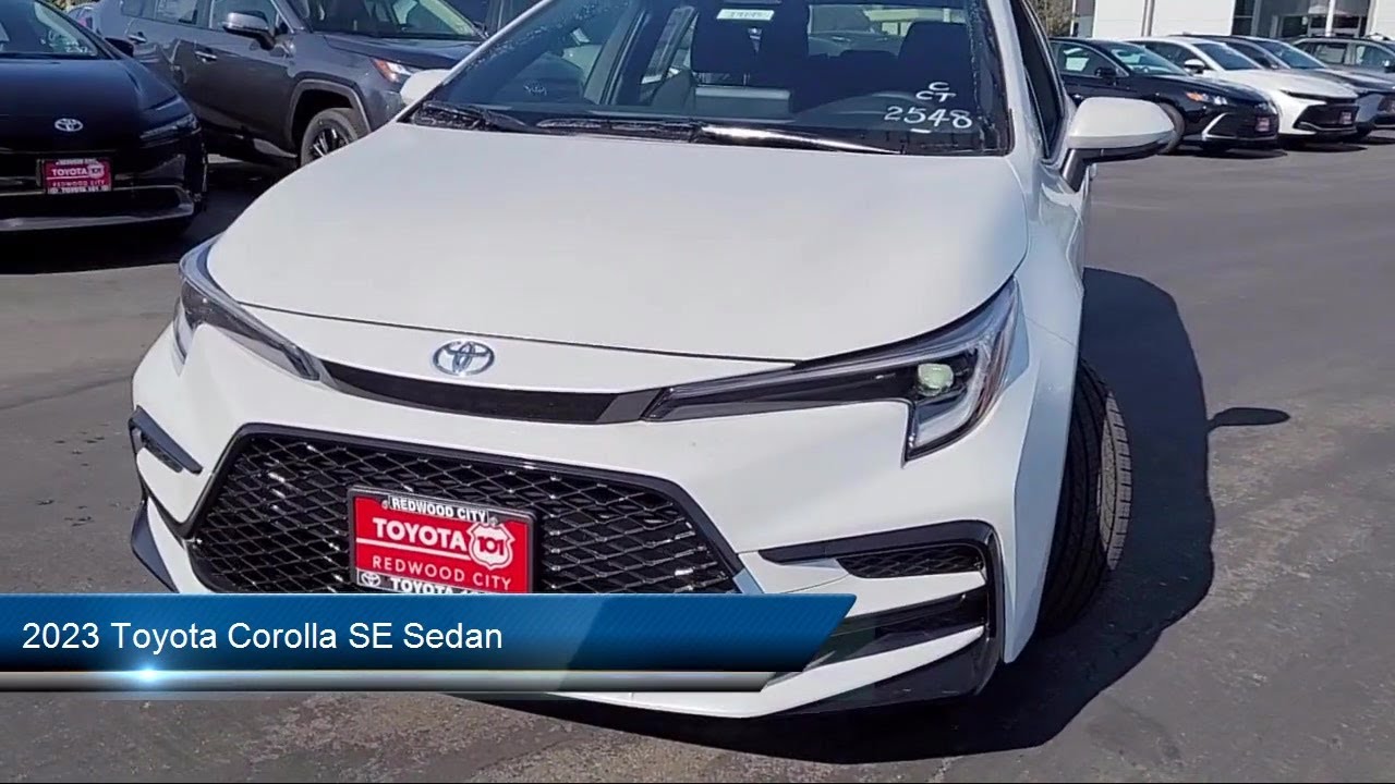 2023 Toyota Corolla SE Sedan Redwood City San Carlos San Mateo Palo